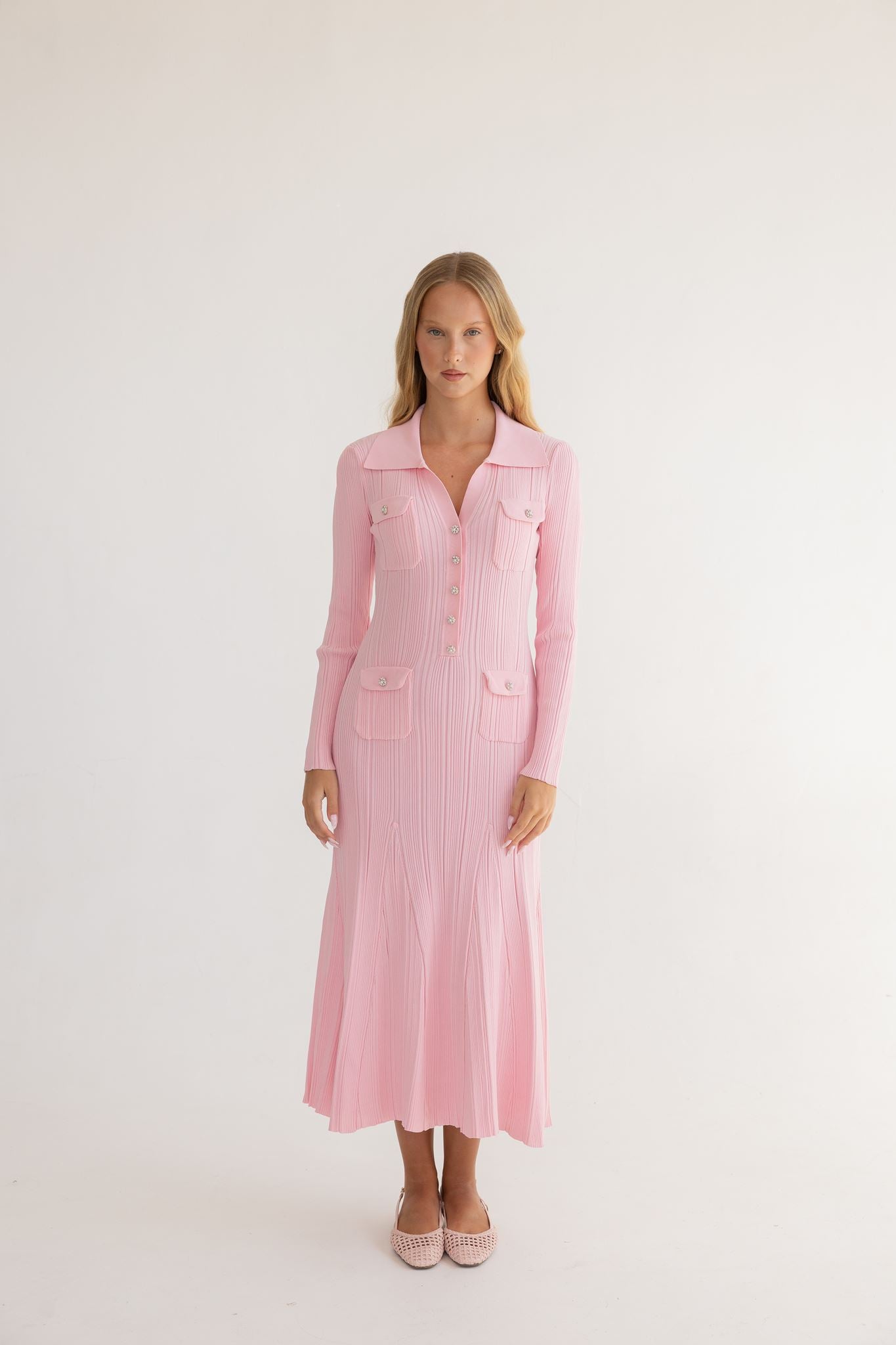 Knit Midi Dress