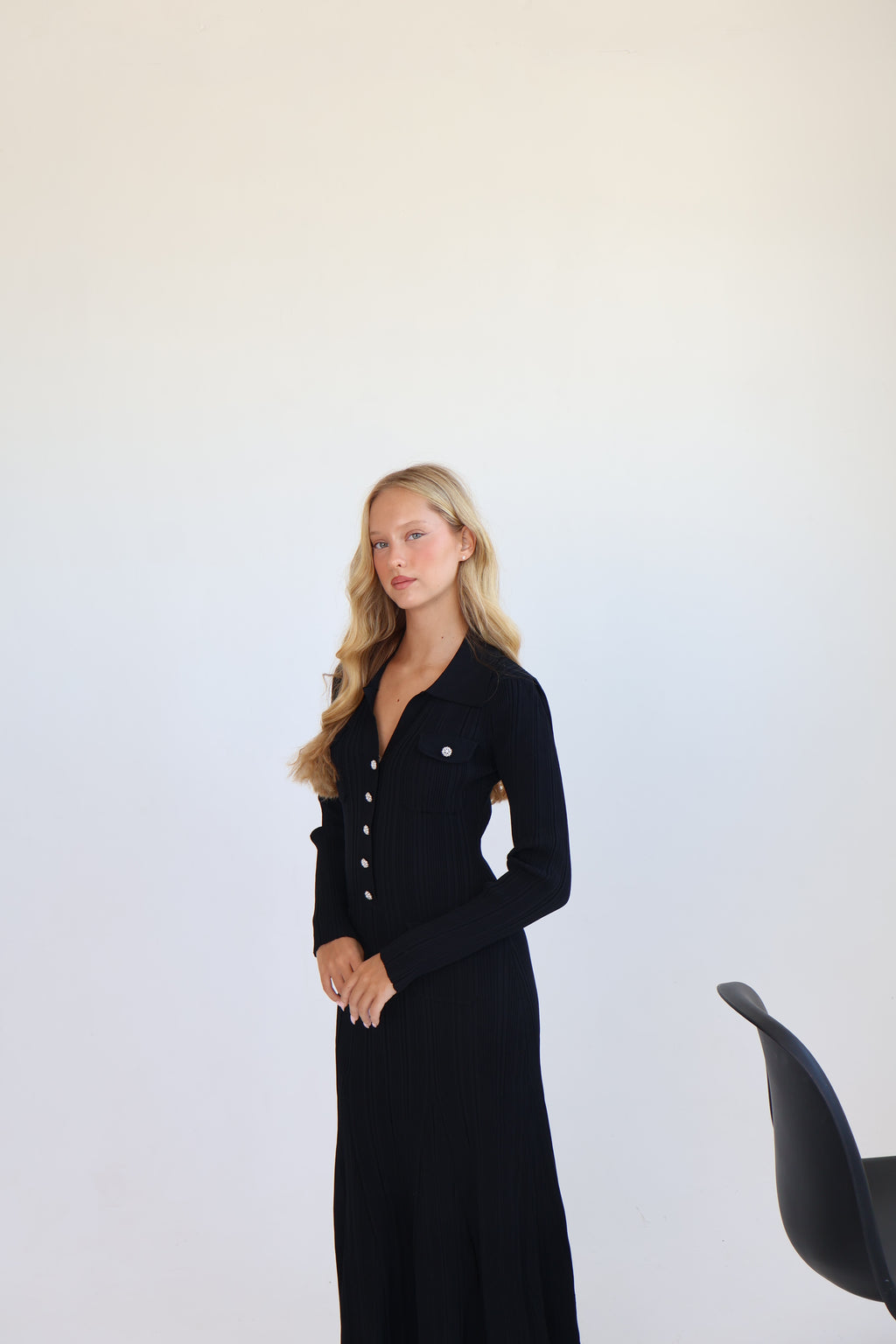 Knit Midi Dress