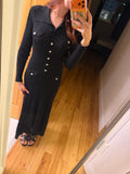 Knit Midi Dress