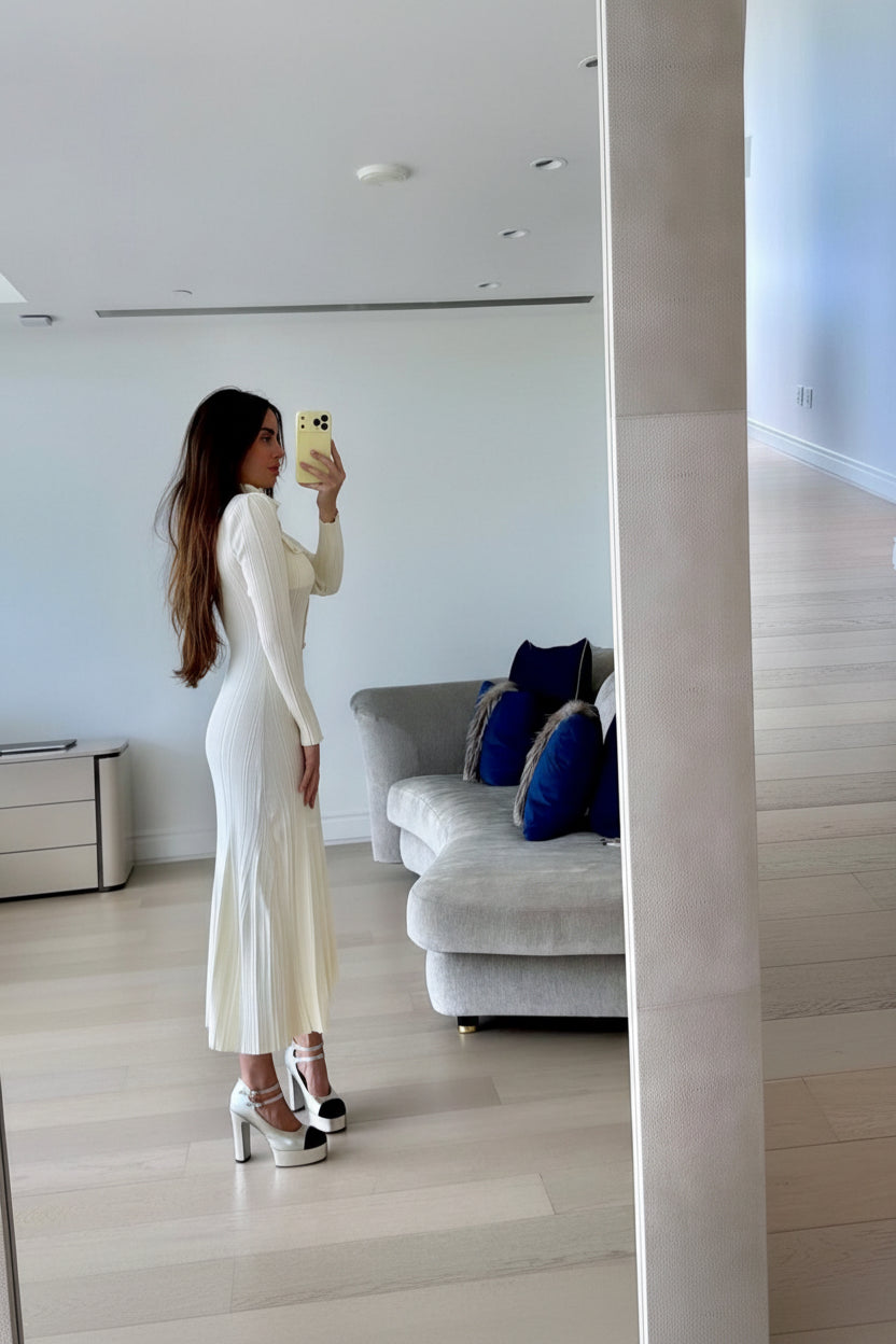 Knit Midi Dress