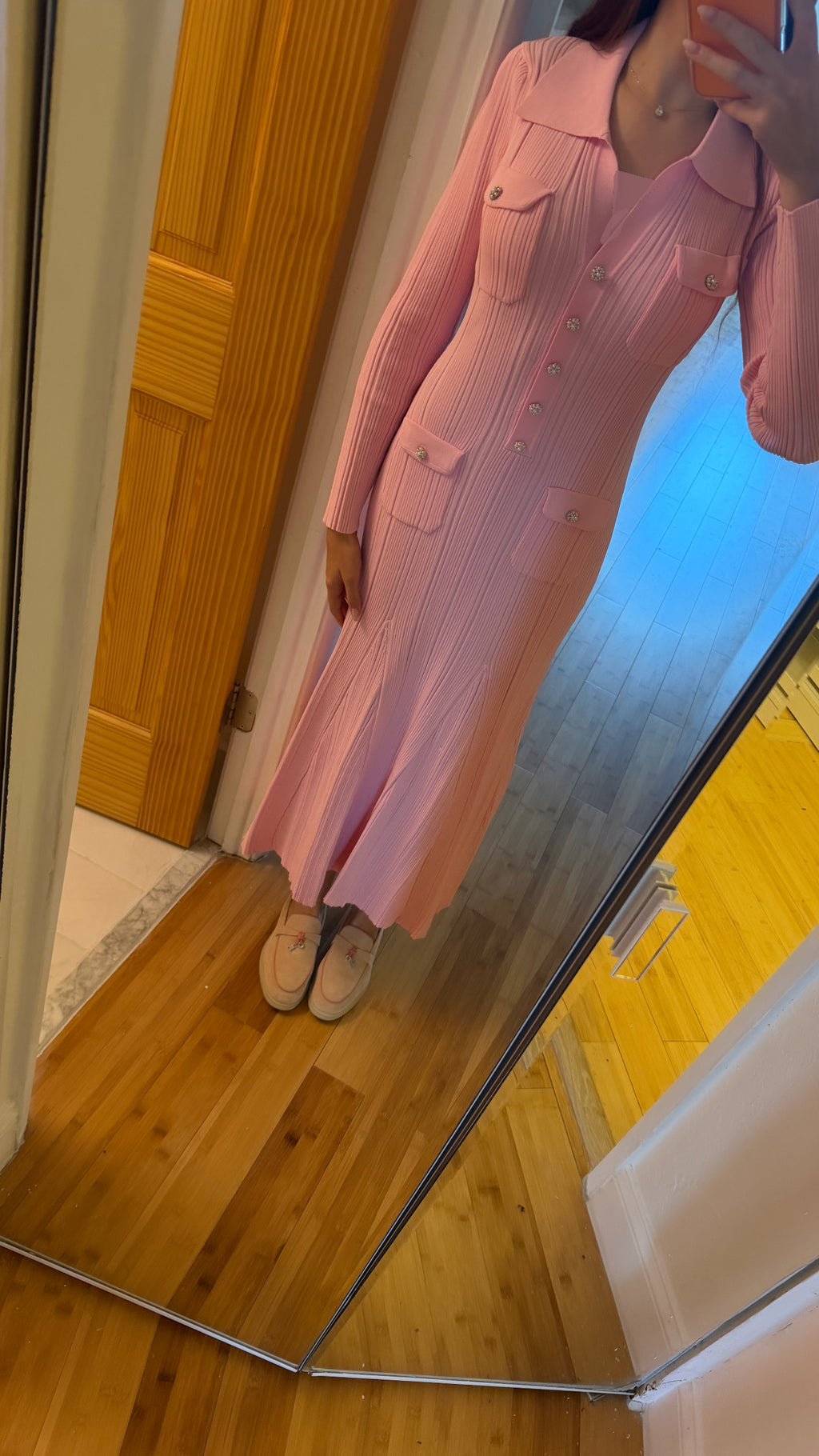 Knit Midi Dress